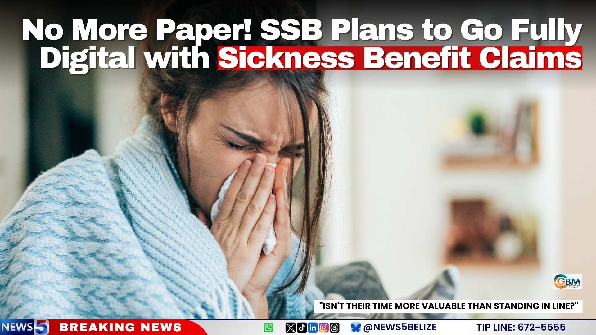 No More Paper! SSB Plans to Go Fully Digital with Sickness Benefit Claims
