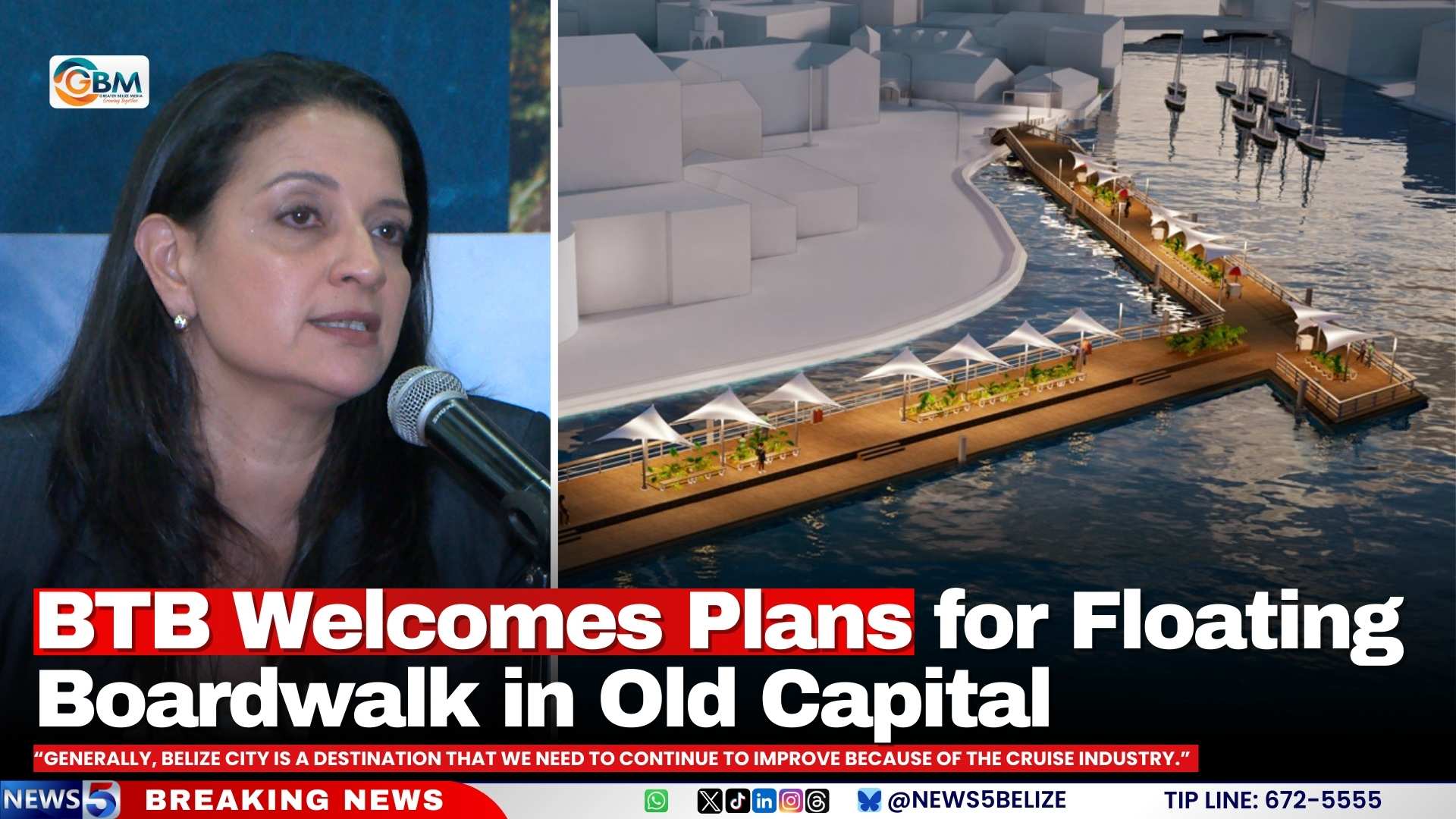 BTB Welcomes Plans for Floating Boardwalk in Old Capital