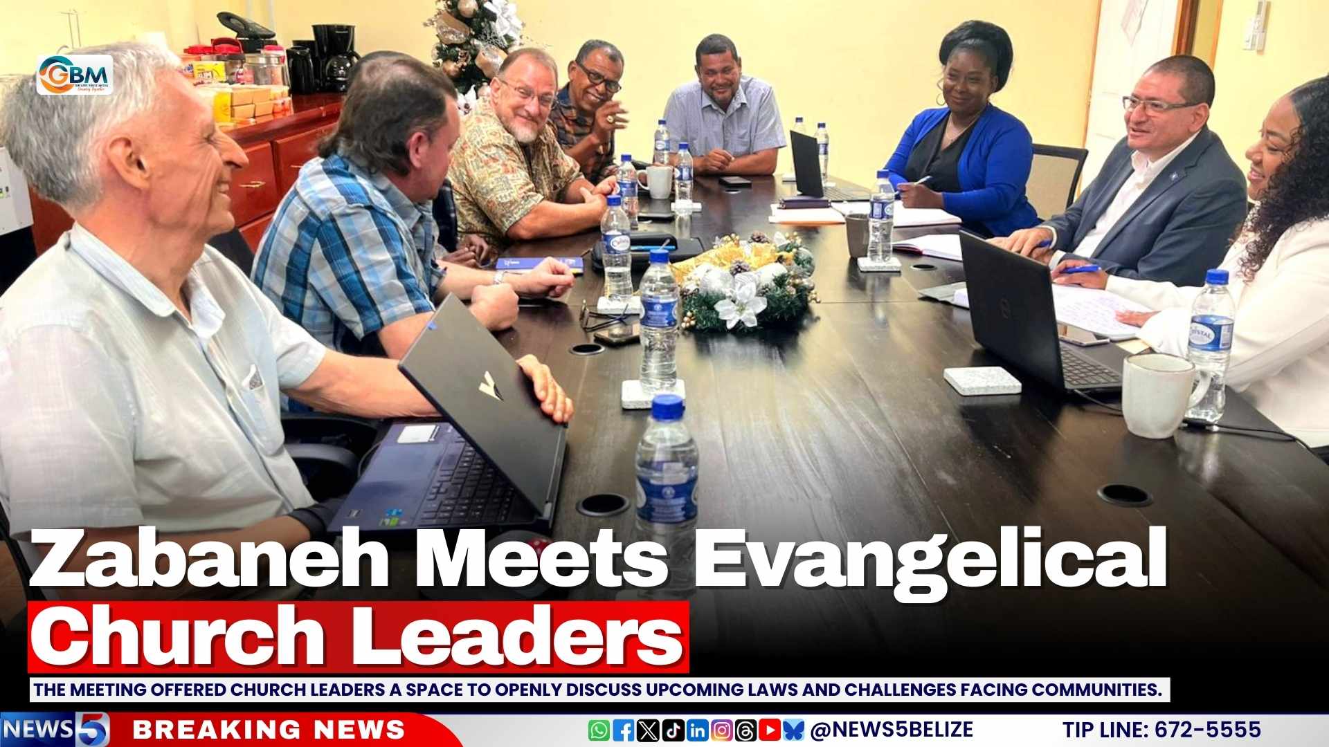 Zabaneh Meets Evangelical Church Leaders