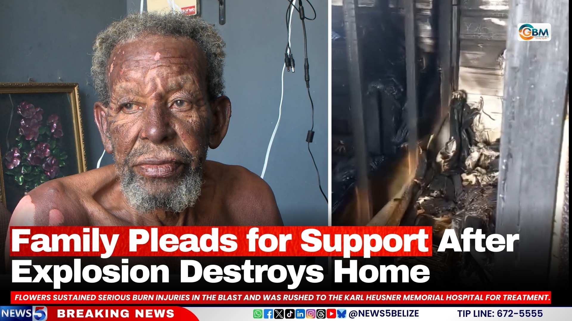 Family Pleads for Support After Explosion Destroys Home