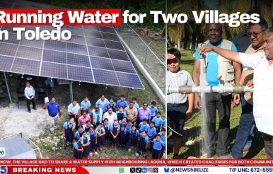 The Ministry of Rural Transformation, Community Development and Local Government, in partnership with UNICEF, has officially opened two key water projects in the Toledo District, giving local communities better access to clean water.