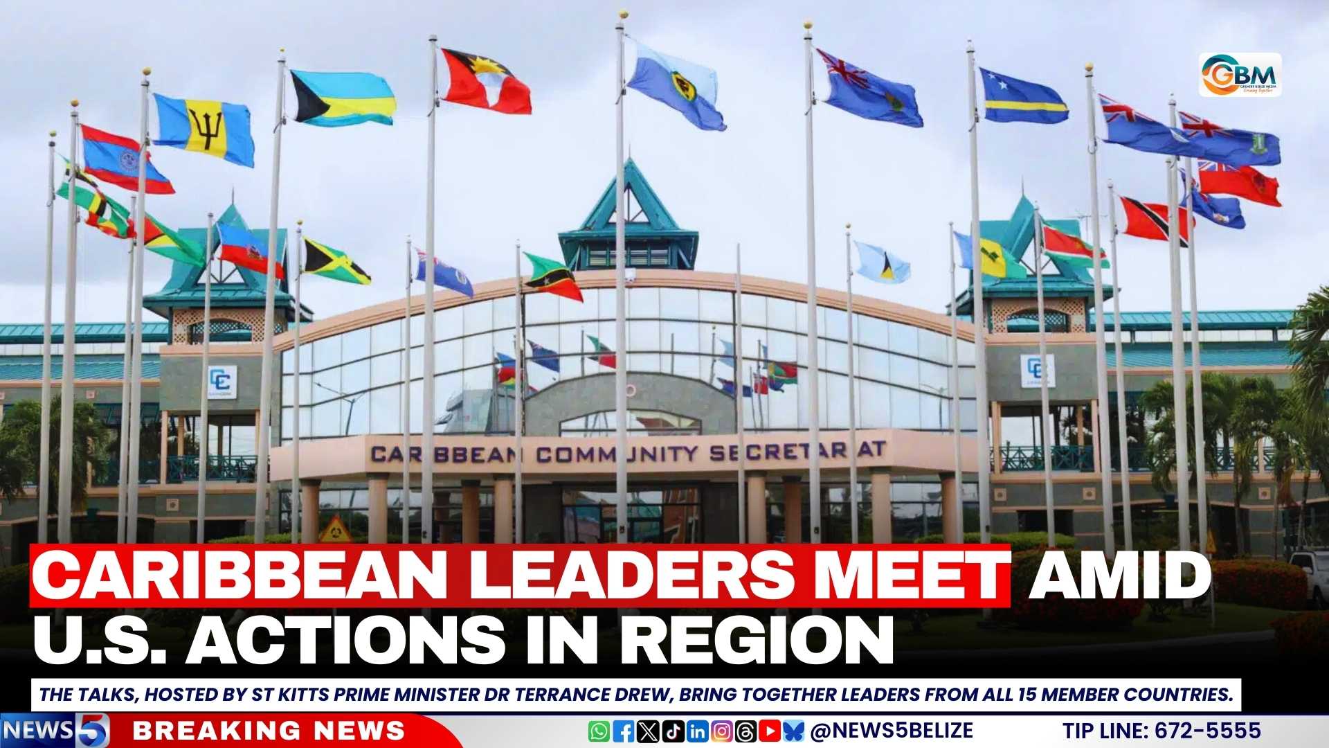 Caribbean Leaders Meet Amid U.S. Actions in Region