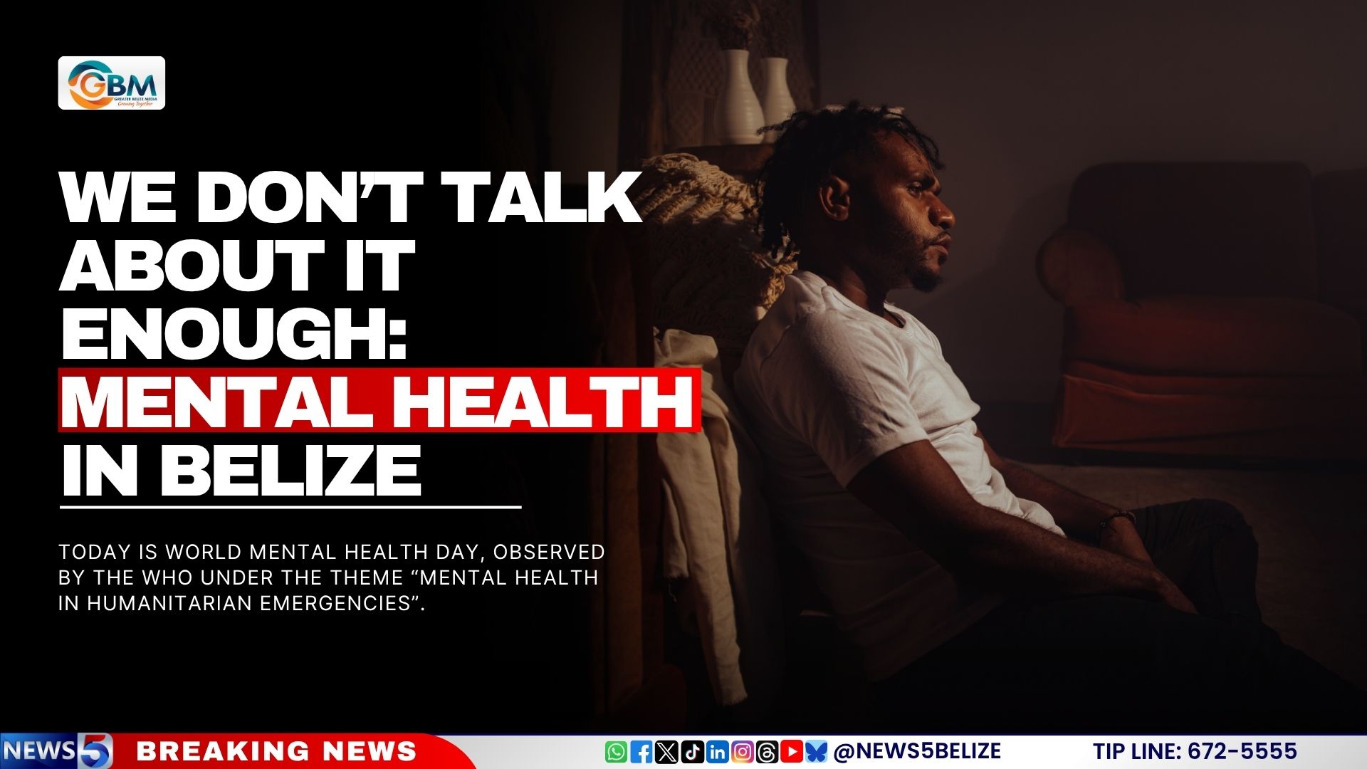 We Don’t Talk About It Enough: Mental Health in Belize