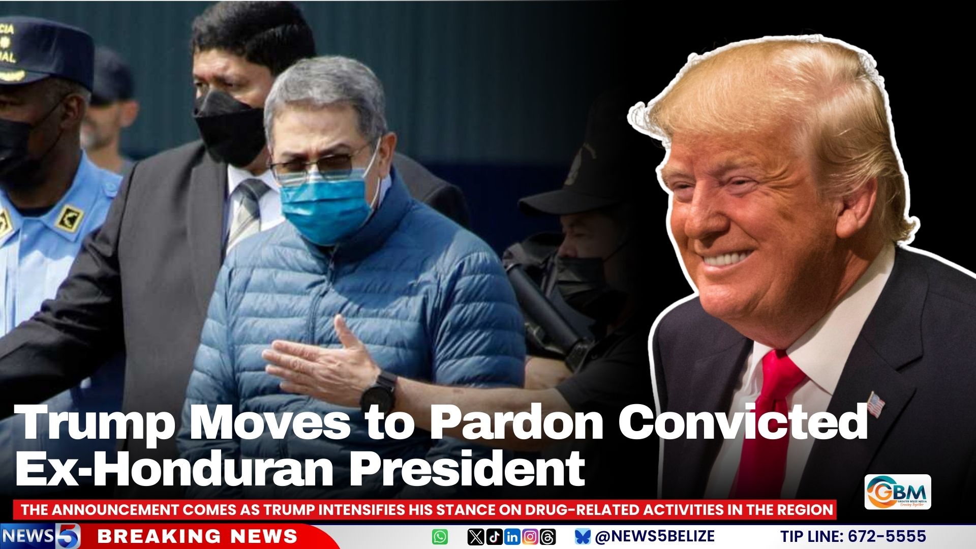Trump Moves to Pardon Convicted Ex-Honduran President