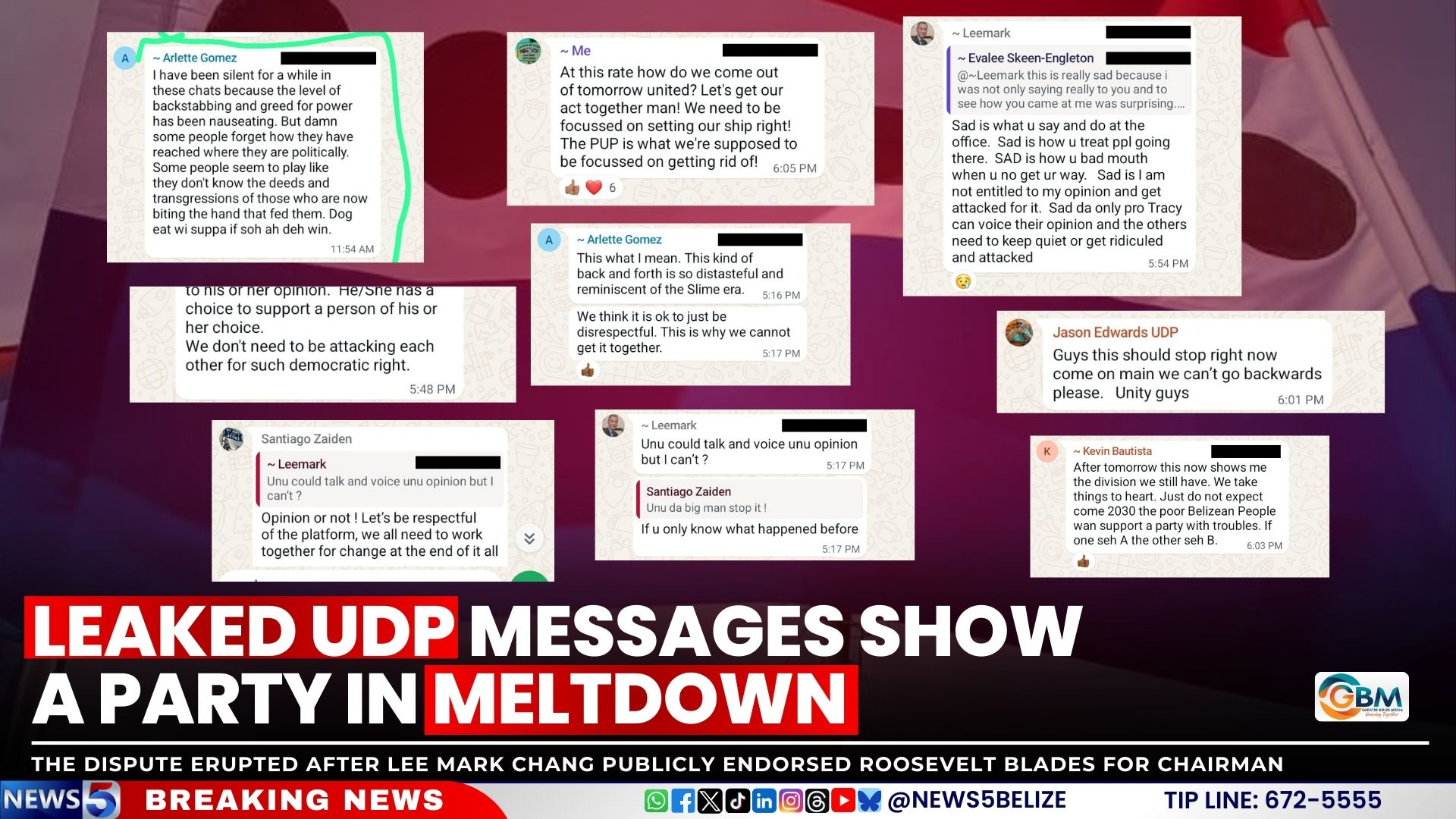 Leaked UDP Messages Show a Party in Meltdown