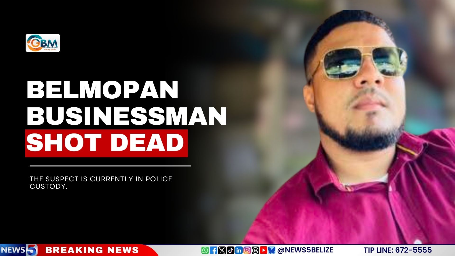 Belmopan Businessman Shot Dead