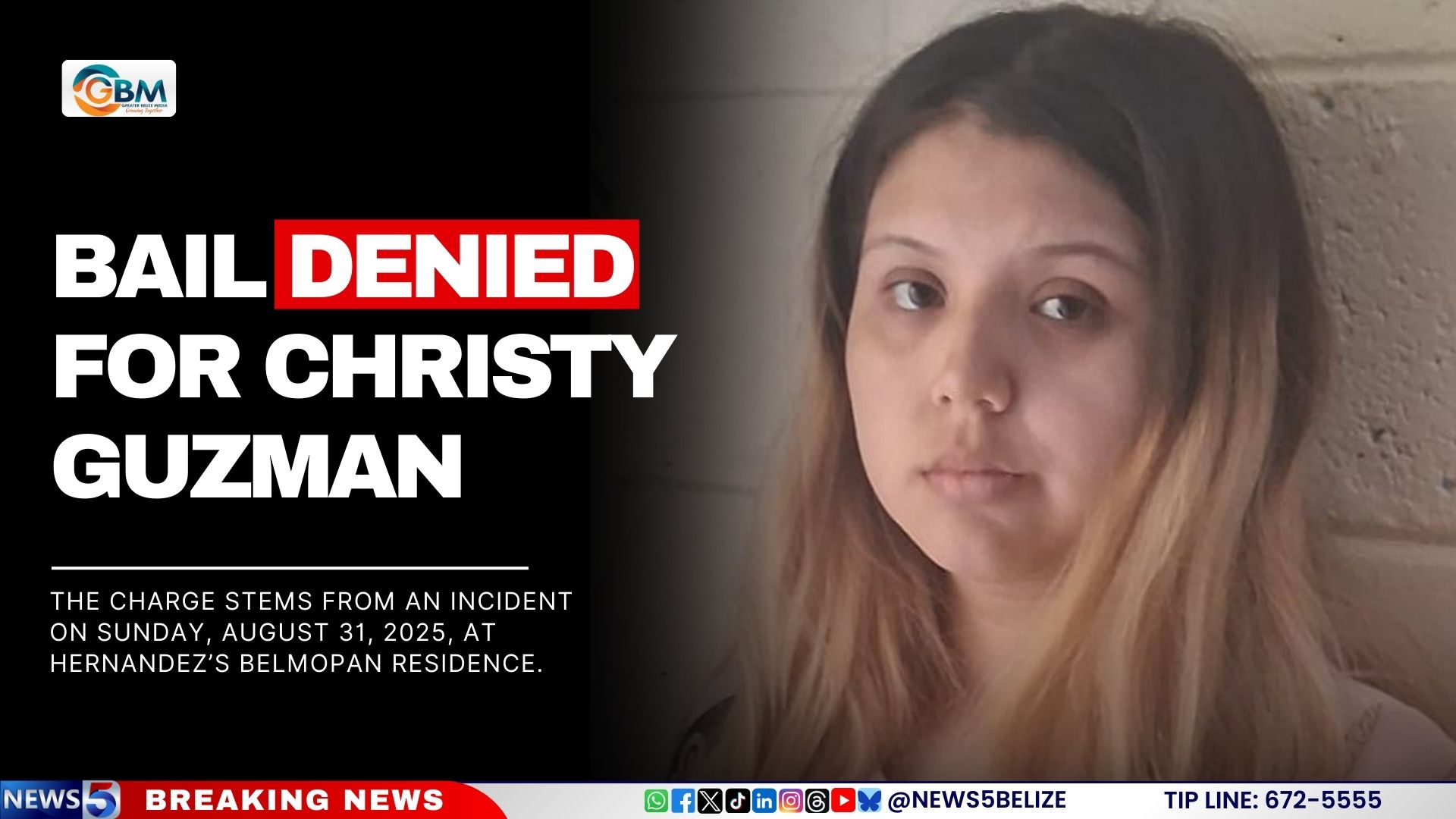 Bail Denied for Christy Guzman