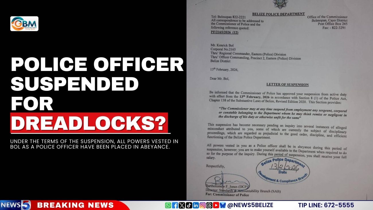 Police Officer Suspended for Dreadlocks?