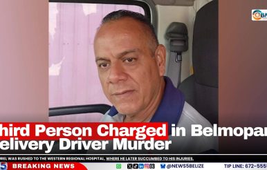Third Person Charged in Belmopan Delivery Driver Murder