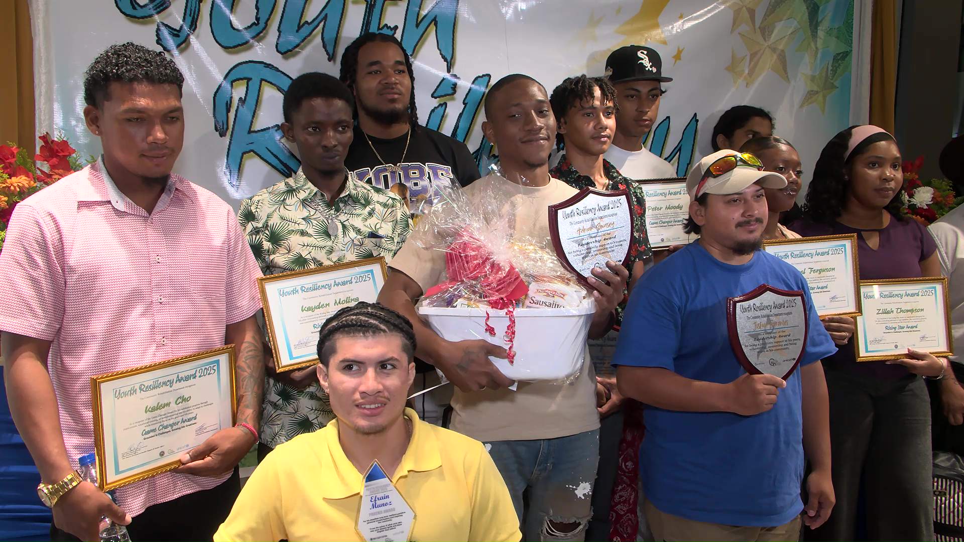 28 Young Belizeans Receive Youth Resiliency Award