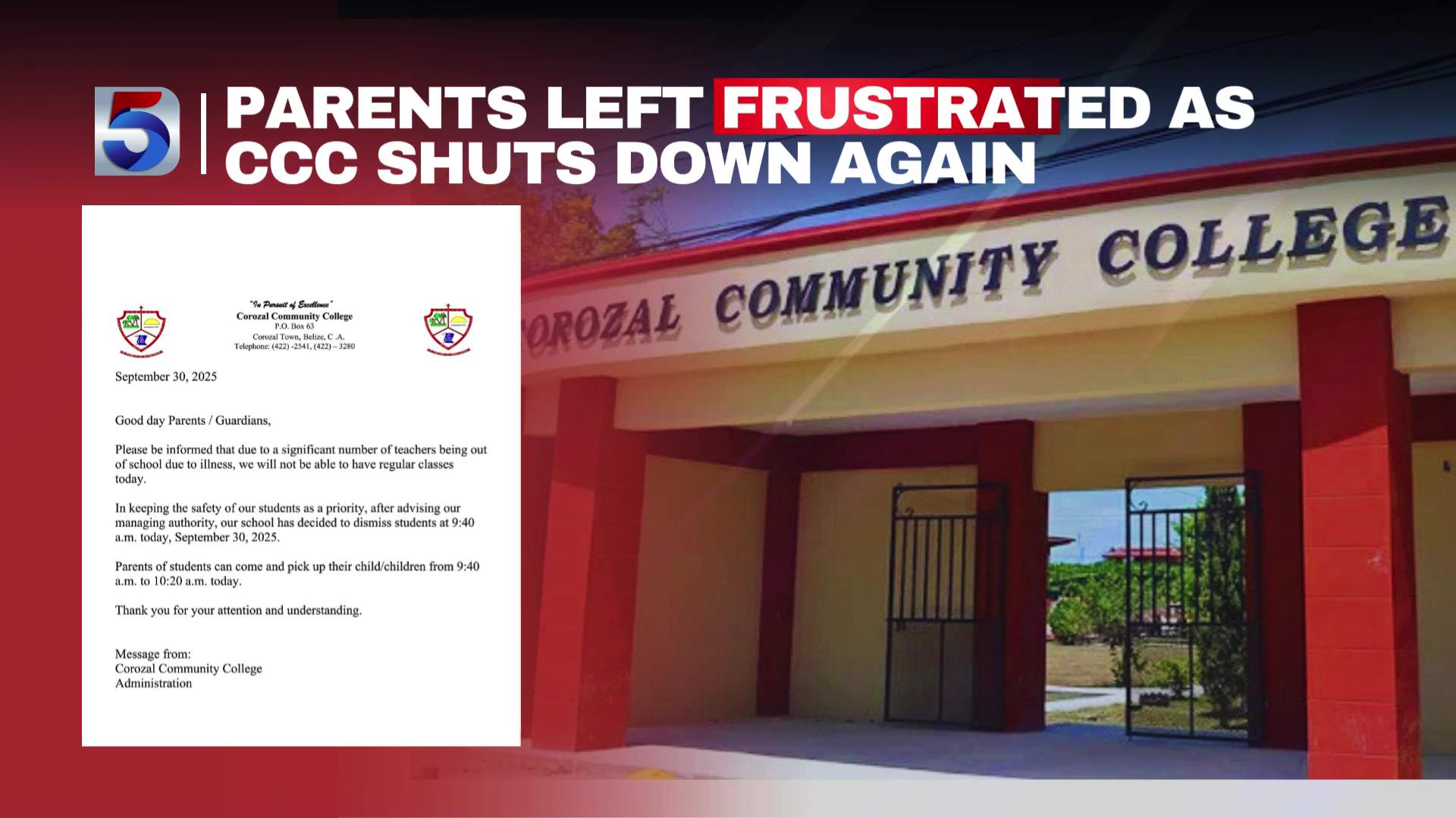 Salary Dispute Resolved, Classes Resume in Corozal