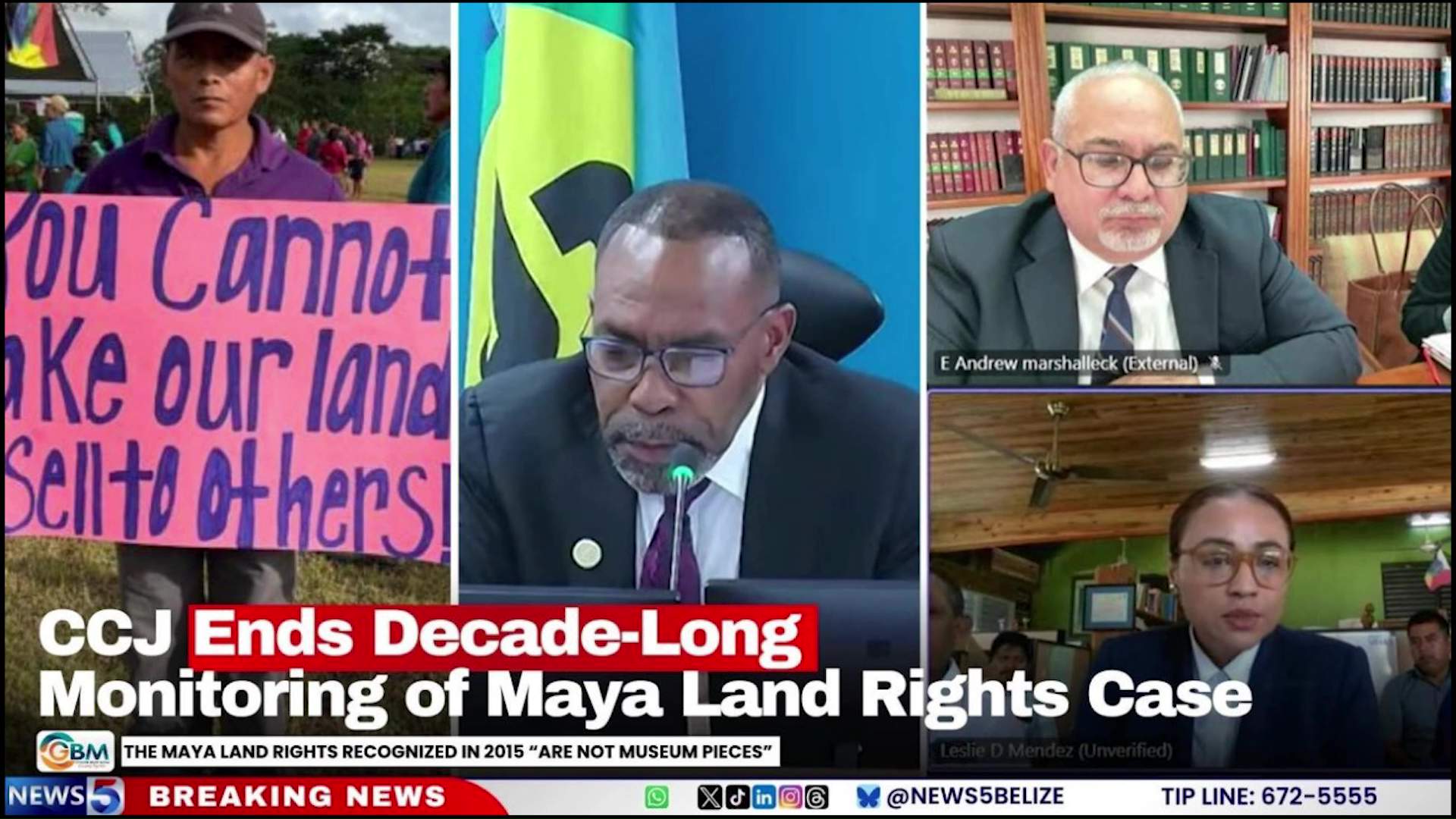 CCJ Ends Oversight in Maya Land Rights Case