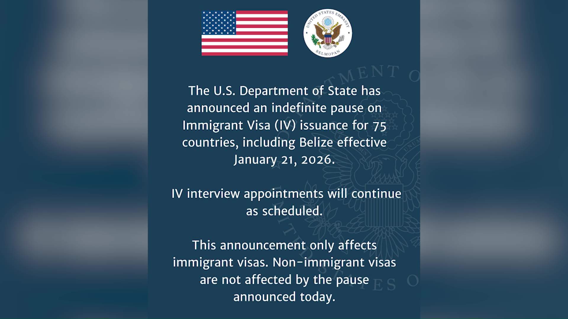 PM Briceño To Trump: “Immigrants Built The United States”  