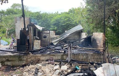 Devastating Corozal Fire Destroys Family Home