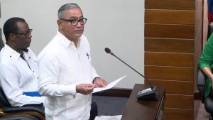 Prime Minister John Briceño