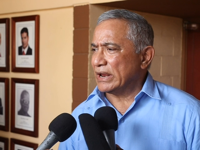 Prime Minister John Briceño